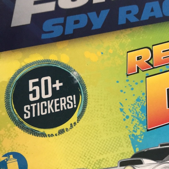 Fast & Furious Spy Racers Ready Set Draw Activity Book New Includes 50+ Stickers - Picture 3 of 10
